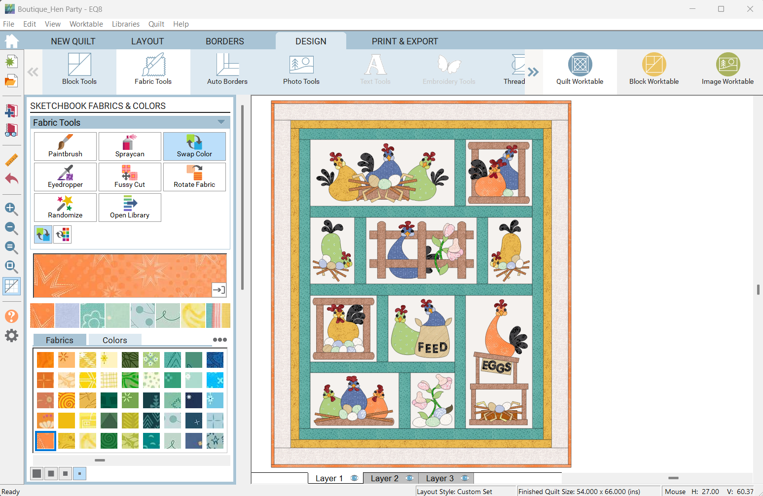 Save on animal blocks for EQ