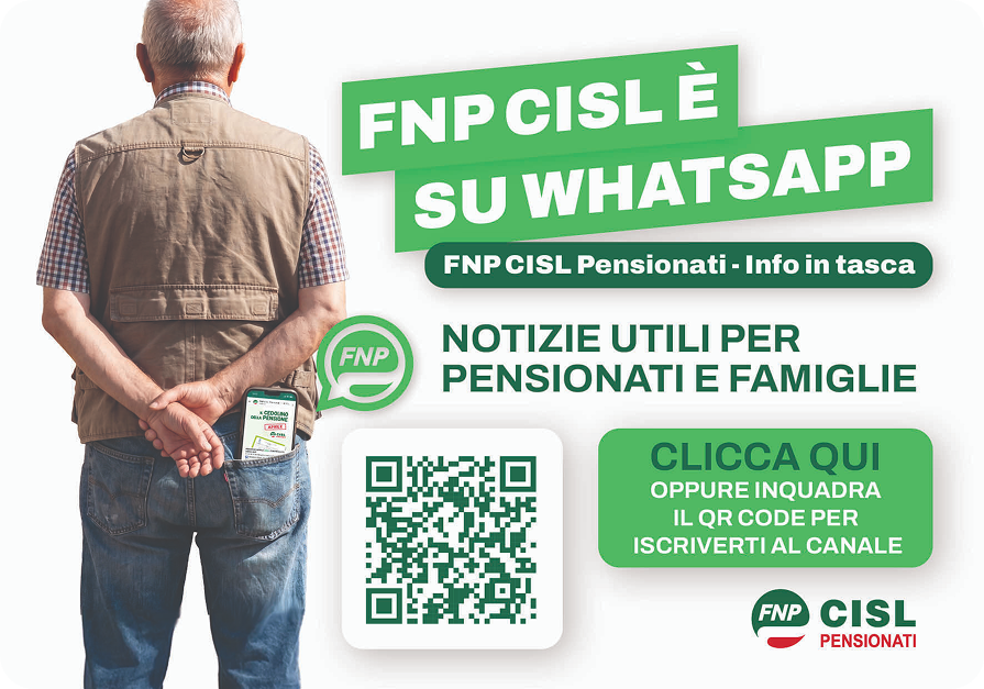 FNP CISL è su wathapp