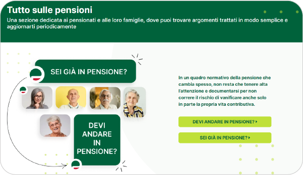 Tutto sulle pensioni: scopri la nuova area sul sito FNP CISL
