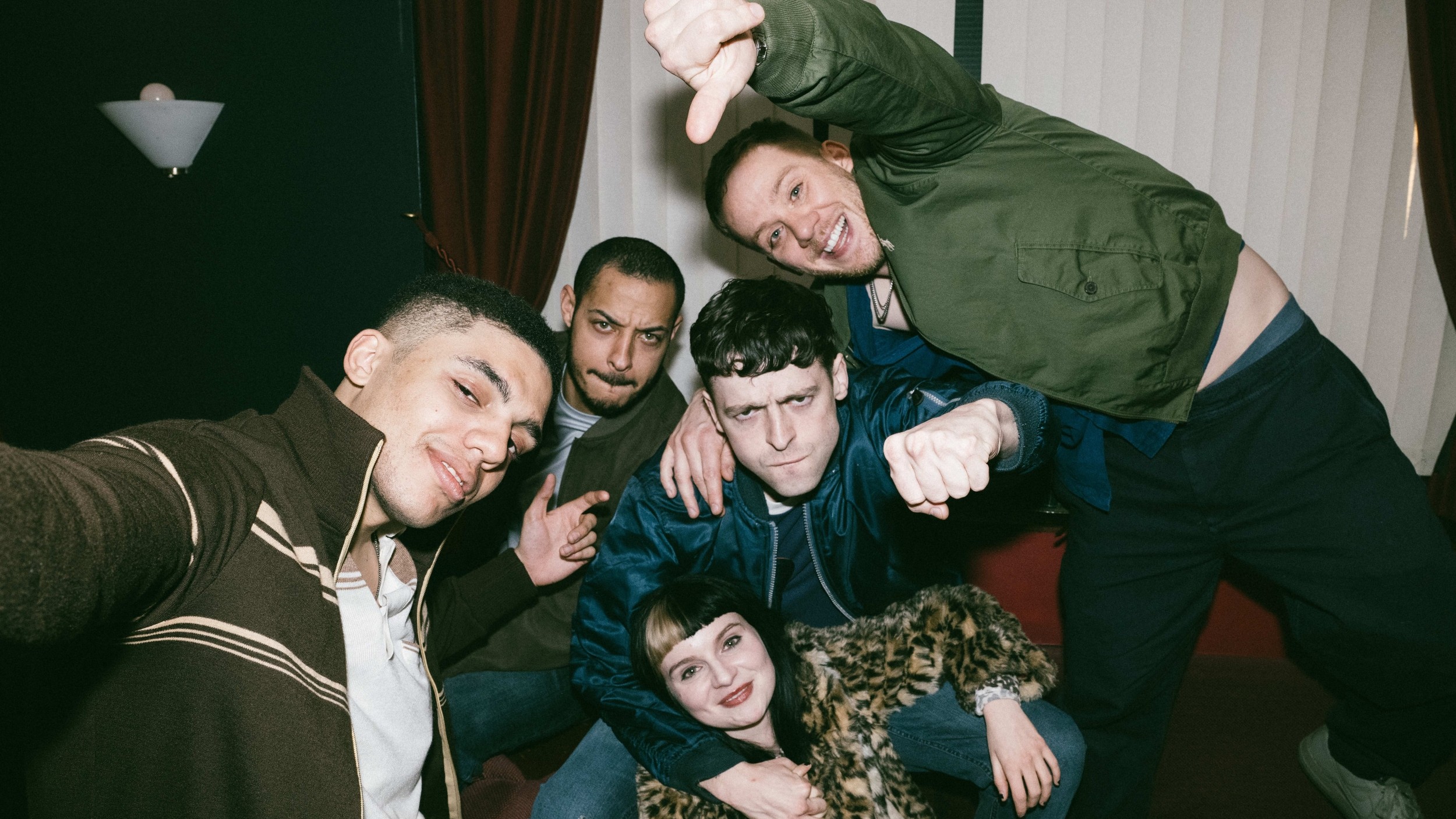 young people posing for the camera