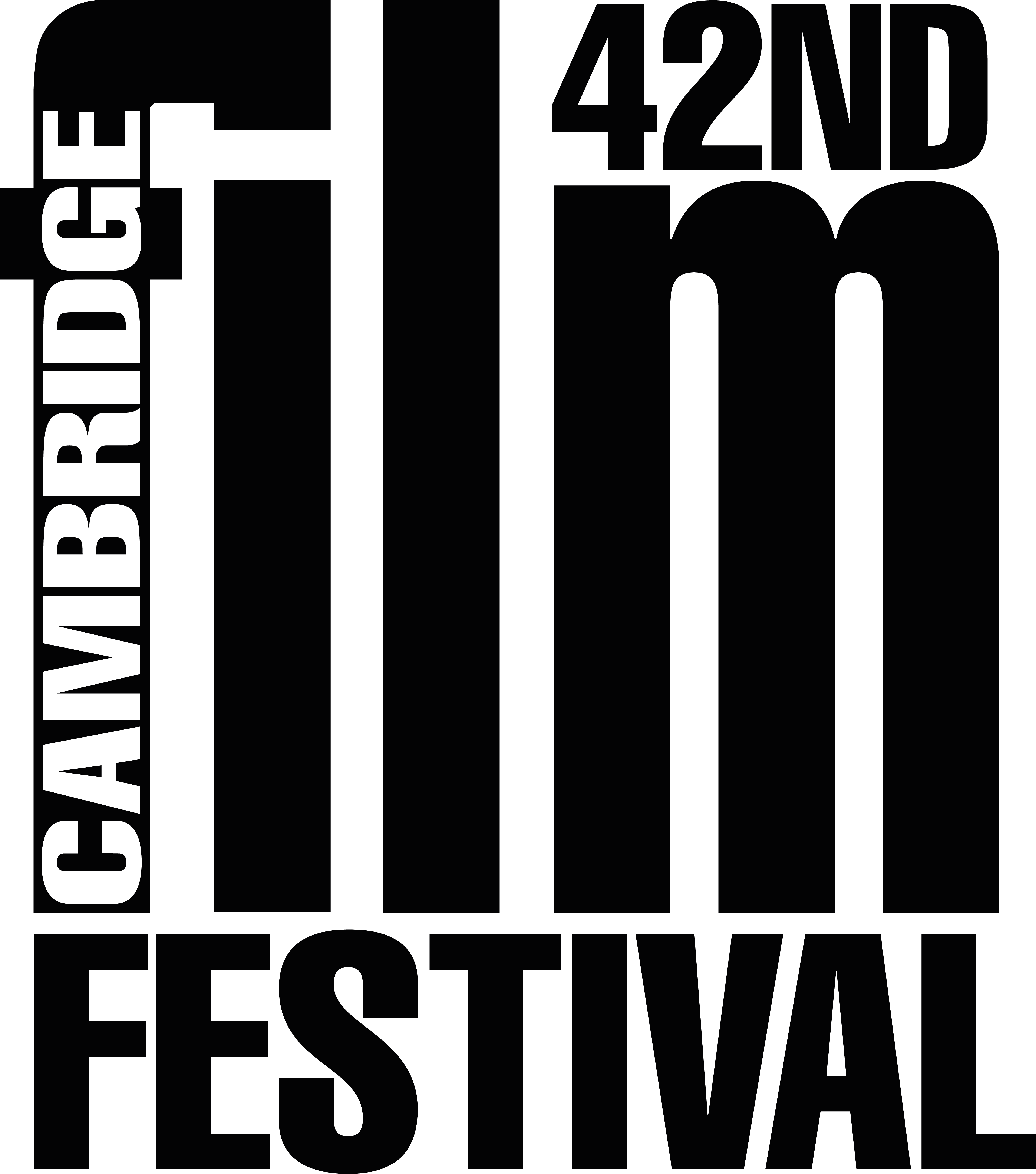 the 42nd cambridge film festival logo