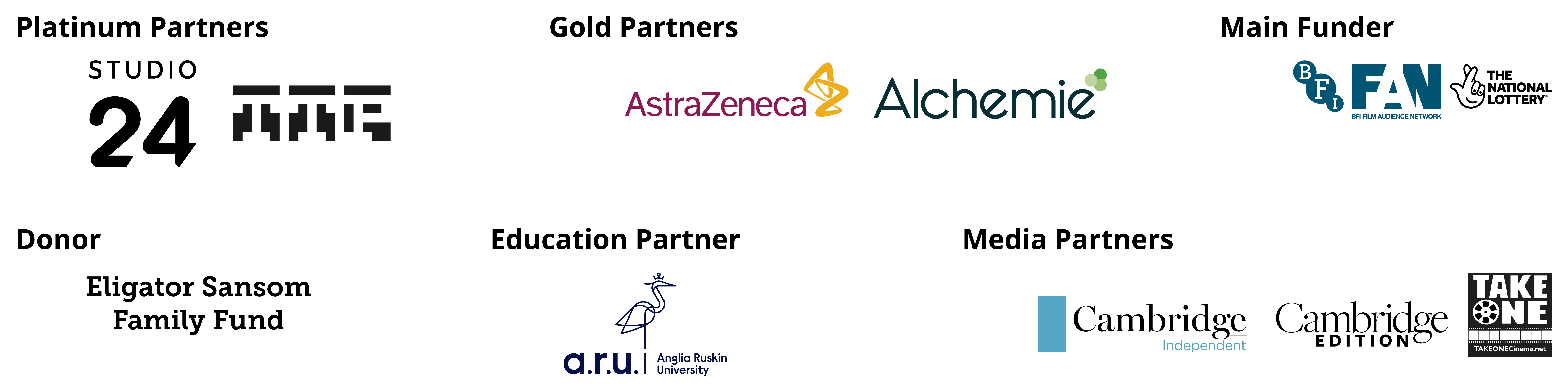 a collection of company logos