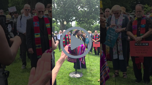 Pentecost Witness for a Moral Budget Prayer Vigil