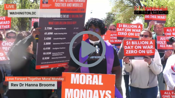 Moral Monday: Stop The War! (Washington, D.C. Livestream)