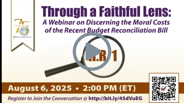 Through a Faithful Lens: Discerning the Moral Costs of the Budget Reconciliation