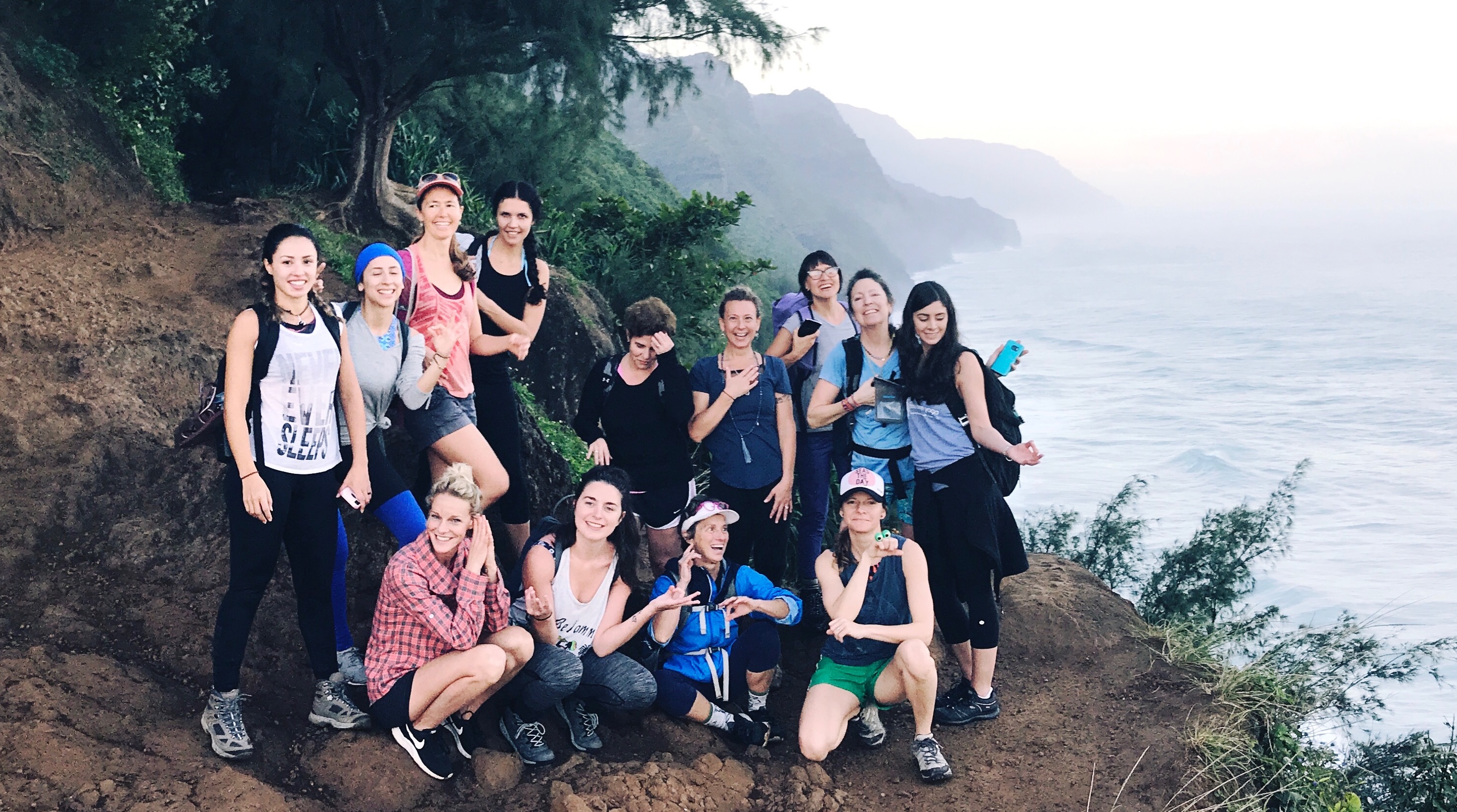 Napali Coast Yoginis Adventure