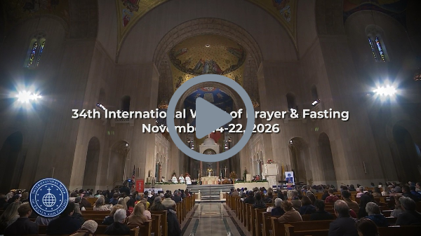 Get Ready for the 34th International Week of Prayer and Fasting! November 14th-22nd. Register Today!