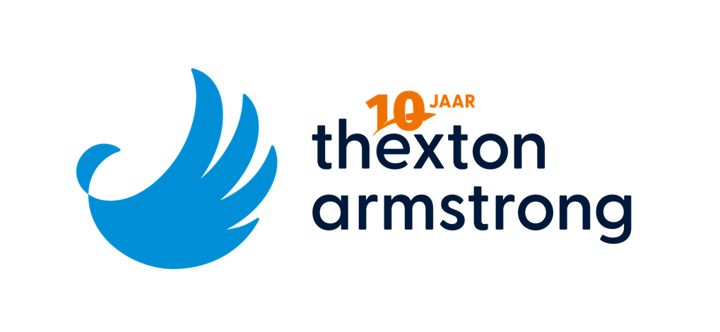10 jaar thexton armstrong logo