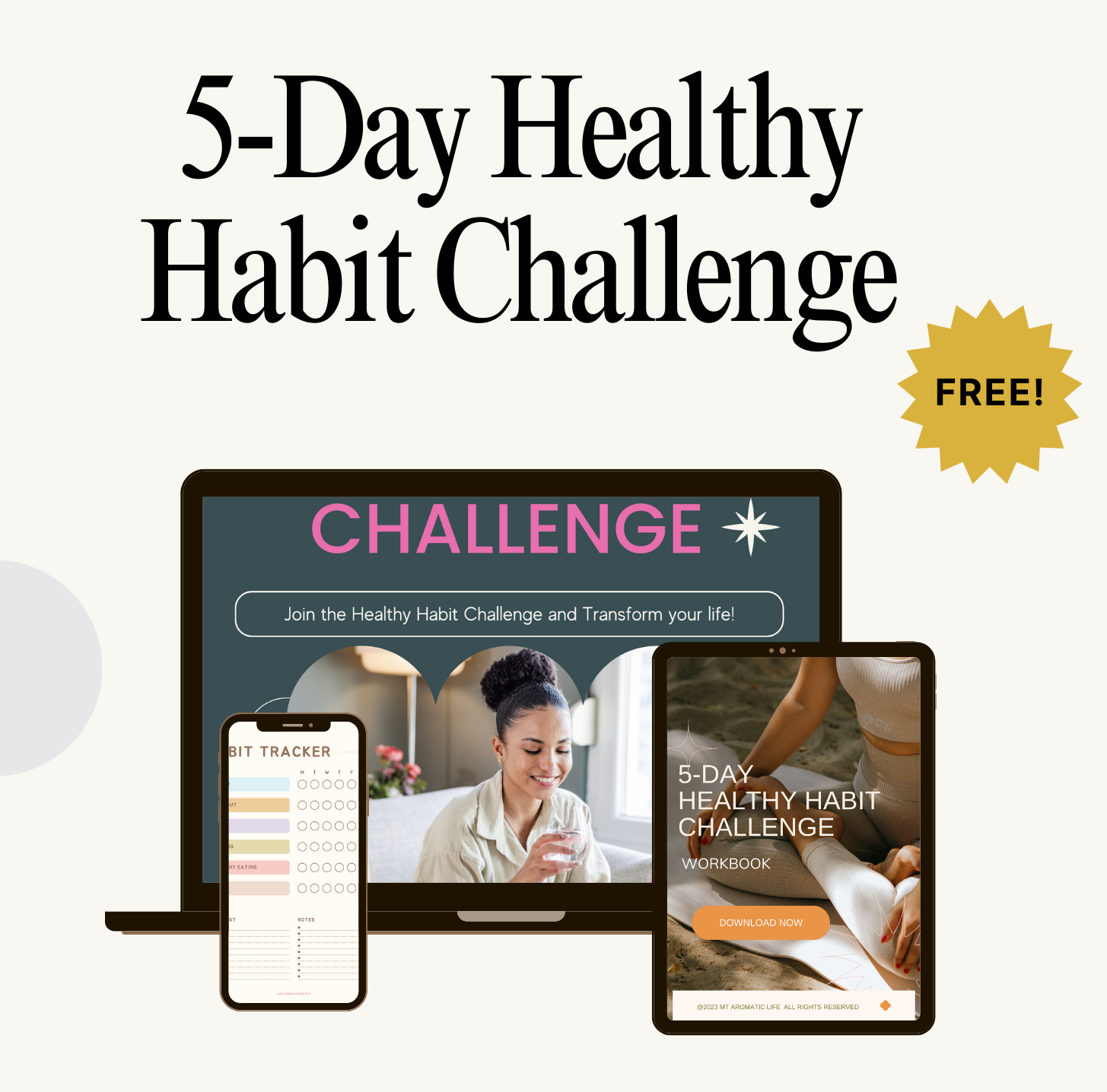 iPad and a pen show doing the challenge