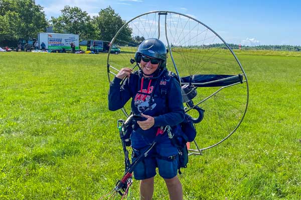 Motorschirmfliegen
