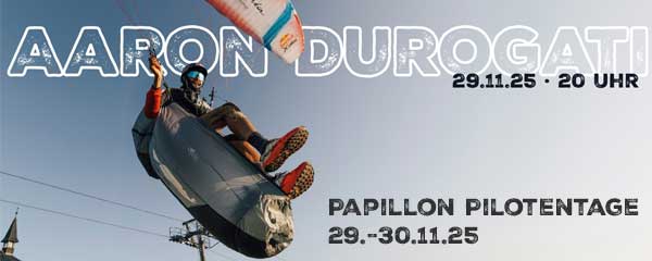 Aaron Durogati bei den Papillon Pilotentagen 2025