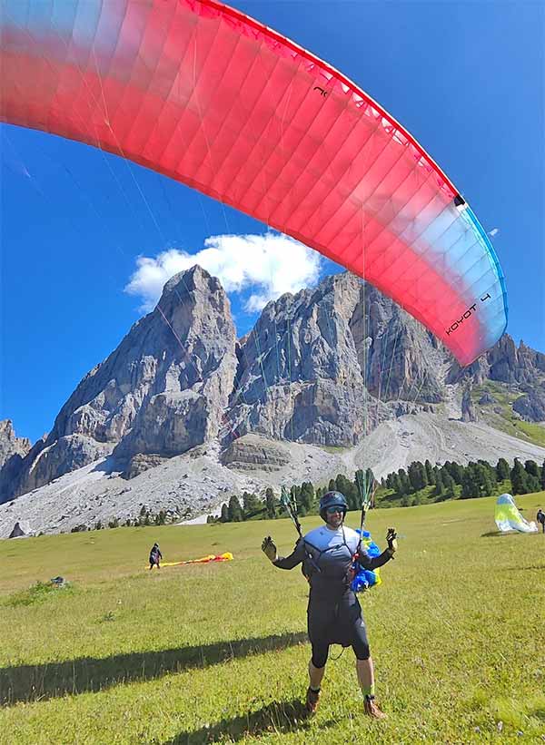 Extratour: Groundhandling-Session am Peitlerkofel