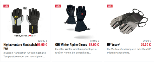 Handschuh-Aktion
