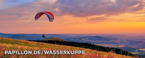 Hochsommerfliegen in der Rhön