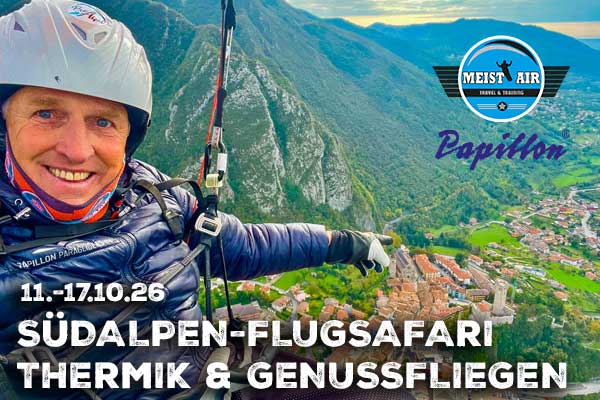 Südalpen-Flugsafari