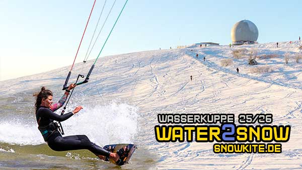 Water2Snow Snowkite-Kurs