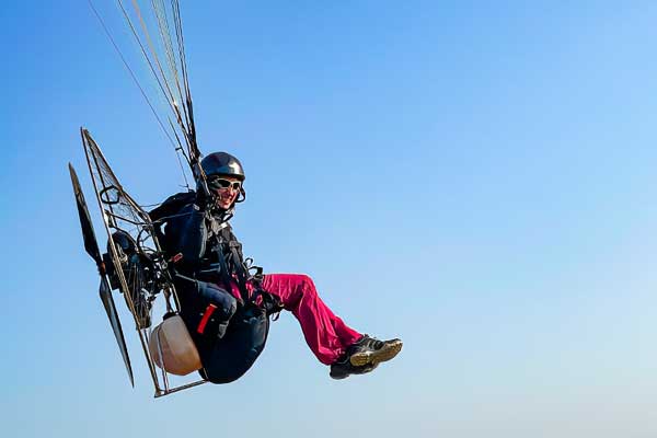Motorschirmfliegen