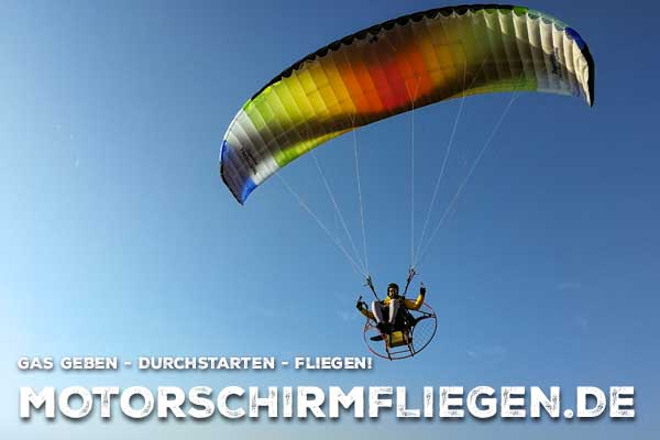 Motorschirmfliegen