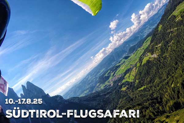 Südtirol-Flugsafari