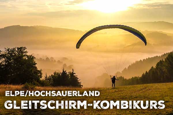 Gleitschirm-Kombikurs Sauerland