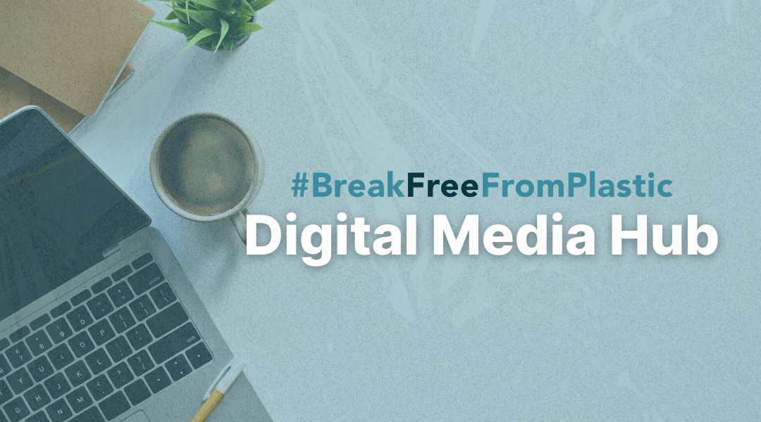 Suzanne Smoke (Society of Native Nations) in front of the Parliament of Canada before the fourth round of Global Plastics Treaty negotiations (INC-4) in Ottawa, April 2024