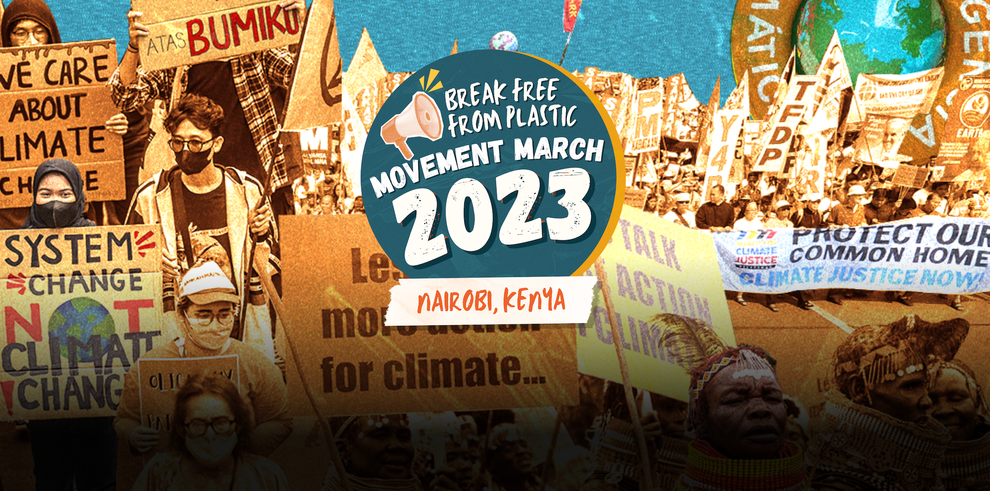 Break Free From Plastic Movement March 2023 in Nairobi, Kenya