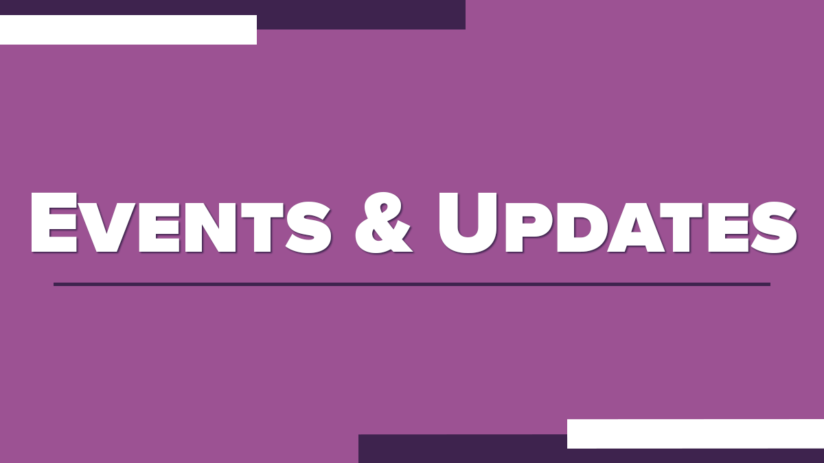 Events & Updates