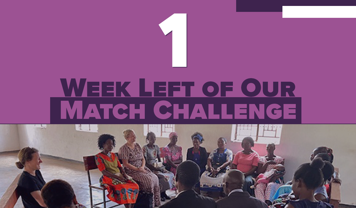 1 Week Left of Our Match Challenge