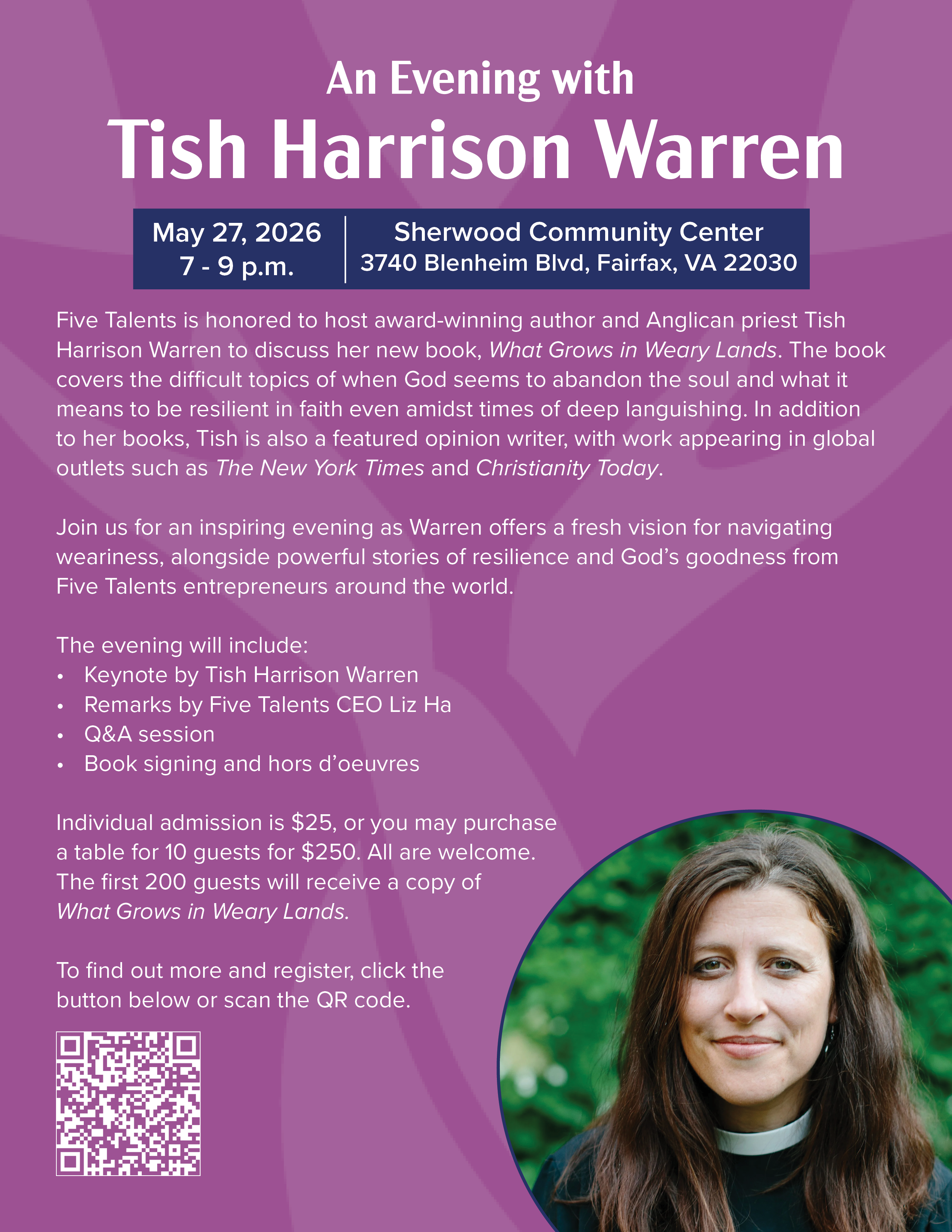 An Evening with Tish Harrison Warren