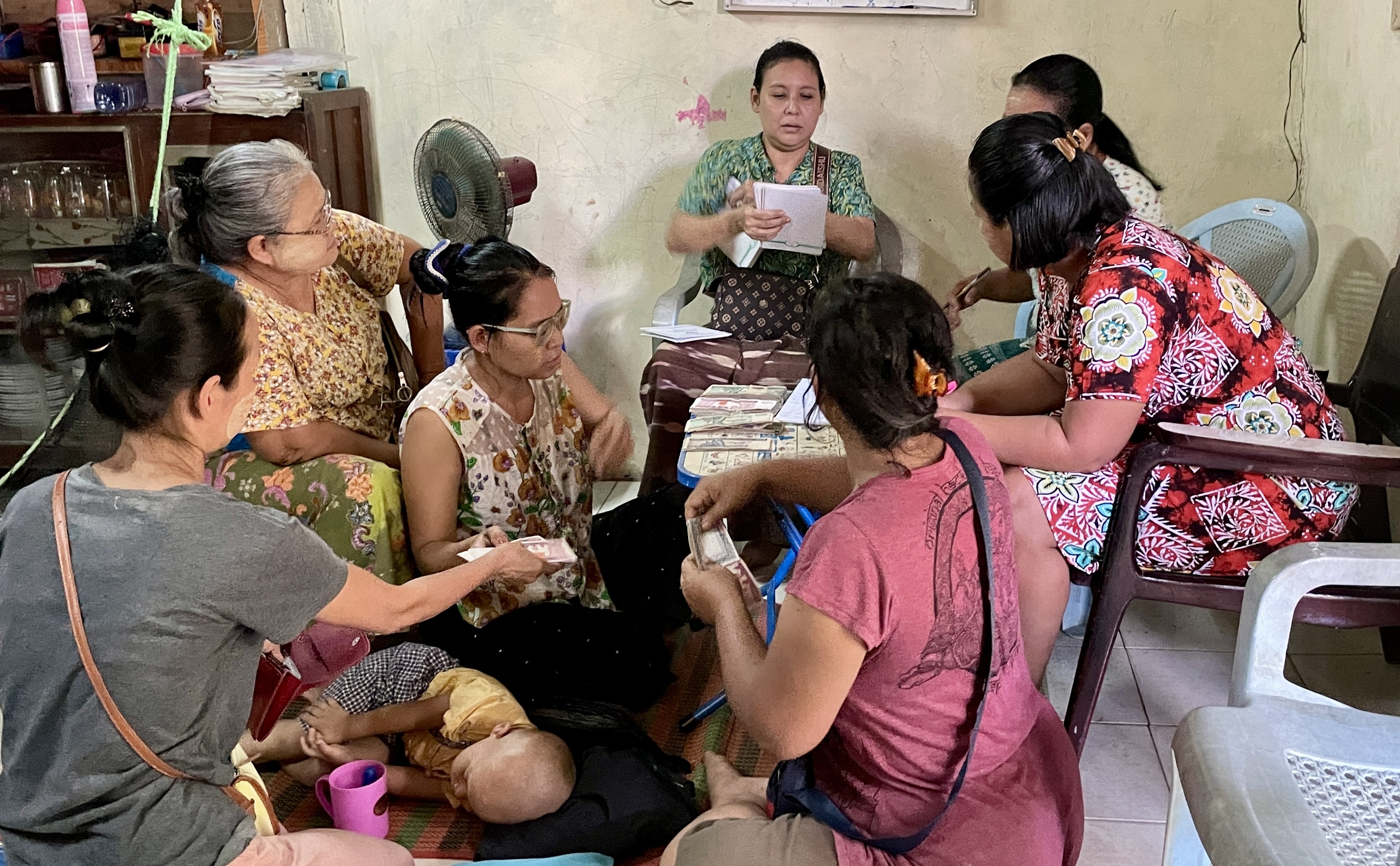 A Savings Group in Myanmar