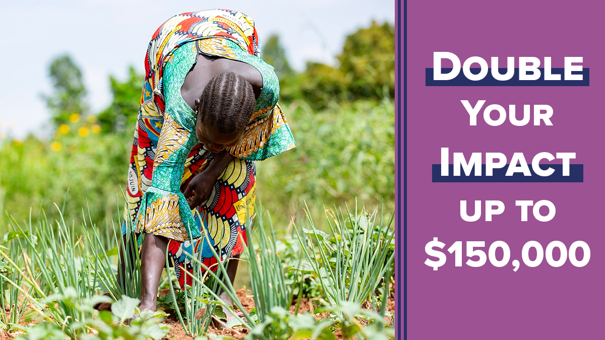 Double Your Impact Through December 31st!