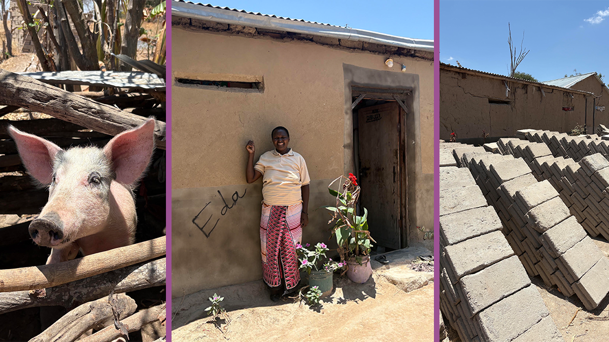 Eda, a Savings Group participant in Tanzania