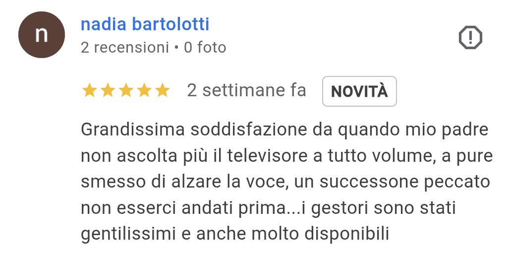 recensione modena apparecchio acustico