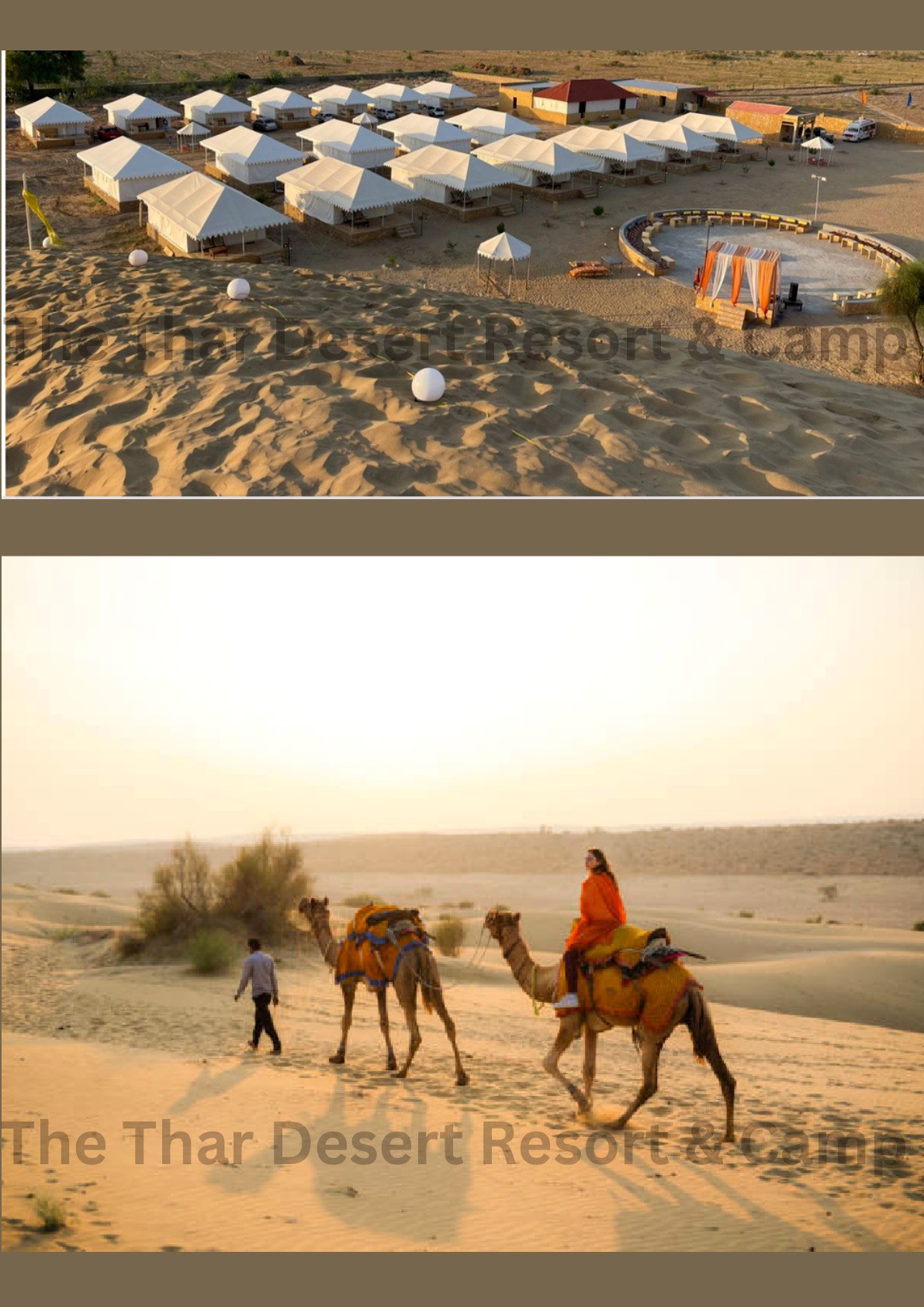 Zeltcamp und Kamelritt in der Thar-Wüste