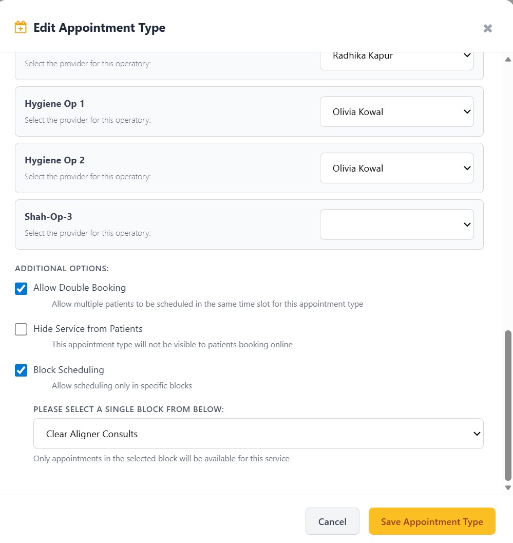 Open Dental Net Production Trends